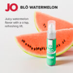 JO Blo Watermelon - Watermelon Flavoured Oral Pleasure Gel - 30 ml Bottle - Image 2