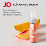JO Blo Mango Peach - Mango Peach Flavoured Oral Pleasure Gel - 30 ml Bottle - Image 2