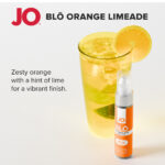 JO Blo Orange Limeade - Orange Limeade Flavoured Oral Pleasure Gel - 30 ml Bottle - Image 2
