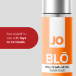 JO Blo Orange Limeade - Orange Limeade Flavoured Oral Pleasure Gel - 30 ml Bottle - Image 5