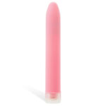 Adam & Eve Velvet Kiss Vibrator - Pink 15.2 cm (6'') Vibrator - Image 2
