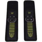 Fort Troff - Tactical Wrist Cuffs - Black/Green Restraints - Image 4