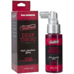 GoodHead Deep Throat Spray - Wild Cherry - Wild Cherry Flavoured Deep Throat Spray - 59 ml Bottle