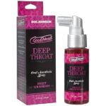 GoodHead Deep Throat Spray - Sweet Strawberry - Sweet Strawberry Flavoured Deep Throat Spray - 59 ml Bottle