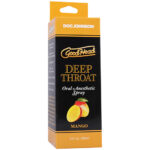 GoodHead Deep Throat Spray - Mango - Mango Flavoured Deep Throat Spray - 59 ml Bottle - Image 3