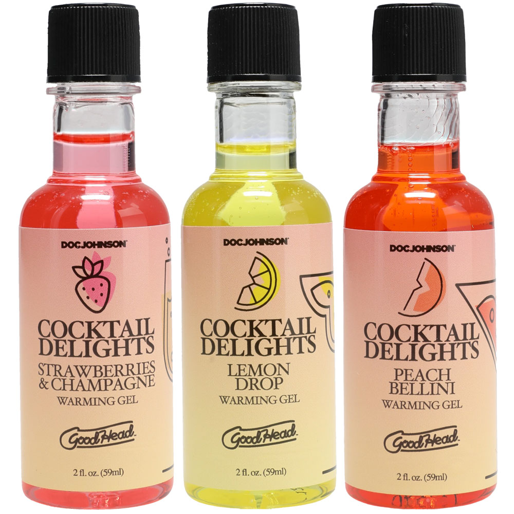 GoodHead Cocktail Delights Warming Gels – 3 Pack - Image 2