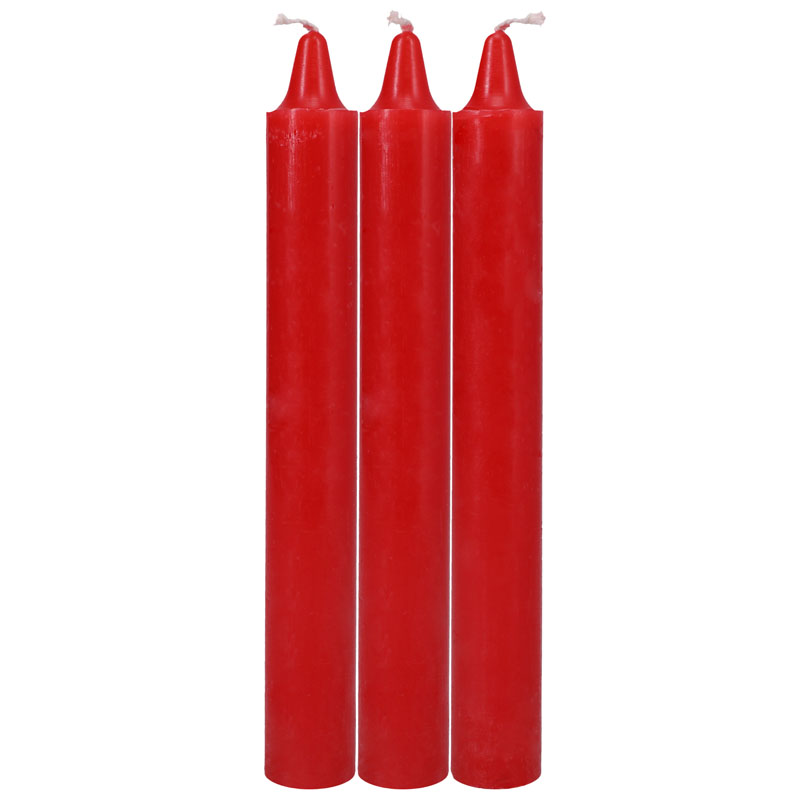 Doc Johnson Japanese Drip Candles Red 3-Pack - Image 2