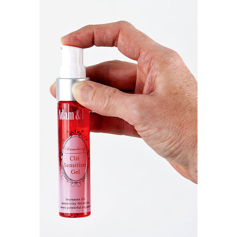 Adam & Eve Clitoral Sensitiser Gel – Strawberry - Image 3