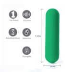 Maia Jessi - Emerald Green 7.6 cm USB Rechargeable Bullet - Image 2