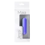 Maia Jessi - Purple 7.6 cm USB Rechargeable Bullet - Image 3