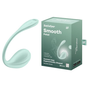 Satisfyer Smooth Petal Wearable Vibrator in Mint