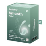 Satisfyer Smooth Petal - Mint - Mint USB Rechargeable Wearable Stimulator with App Control - Image 8