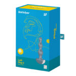 Satisfyer Lolli-Plug 2 - Gray Vibrating Anal Beads - Image 7
