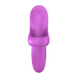 Satisfyer Bold Lover - Dark Pink USB Rechargeable Finger Stimulator - Image 6