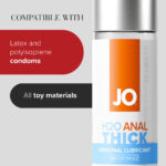 JO H2O Anal Thick Lube - 120 mL - Thick Water Based Anal Lubricant - 120 ml Bottle - Image 2