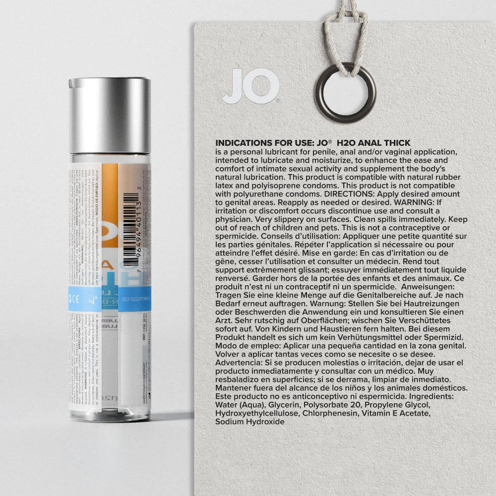 JO H2O Anal Thick Lube 120 mL - Image 6