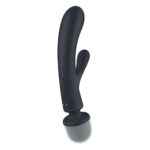 Satisfyer Triple Lover - Grey USB Rechargeable Rabbit Vibrator and Massage Wand - Image 6