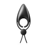 Satisfyer Sniper - Black - Black Vibrating Adjustable Lasso Cock Ring - Image 5