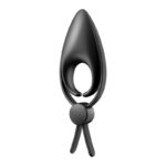 Satisfyer Sniper - Black - Black Vibrating Adjustable Lasso Cock Ring - Image 6