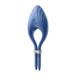 Satisfyer Duelist - Blue Vibrating Adjustable Lasso Cock Ring - Image 3