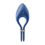 Satisfyer Duelist - Blue Vibrating Adjustable Lasso Cock Ring - Image 6