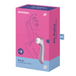 Satisfyer Pro 2+ Purple - Purple Touch-Free USB-Rechargeable Clitoral Stimulator with Vibration - Image 9