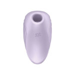 Satisfyer Pearl Diver - Violet - Violet USB Rechargeable Air Pulsation Stimulator - Image 7