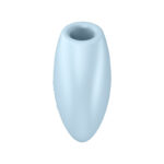 Satisfyer Cutie Heart - Blue - Blue USB Rechargeable Air Pulsation Stimulator with Vibration - Image 4