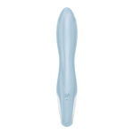 Satisfyer Air Pump Bunny 1 - Blue USB Rechargeable Inflatable Rabbit Vibrator - Image 5