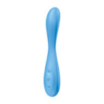 Satisfyer G-Spot Flex 4 - Blue USB Rechargeable Vibrator with App Control - Image 3