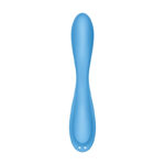 Satisfyer G-Spot Flex 4 - Blue USB Rechargeable Vibrator with App Control - Image 5