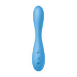 Satisfyer G-Spot Flex 4 - Blue USB Rechargeable Vibrator with App Control - Image 7