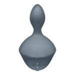 Satisfyer Booty Absolute Beginners 4 - Grey USB Rechargeable Vibrating Butt Plug - Image 5