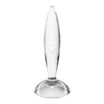 Satisfyer Sparkling Crystal - Clear Glass Butt Plug - Image 4