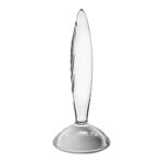 Satisfyer Sparkling Crystal - Clear Glass Butt Plug - Image 5