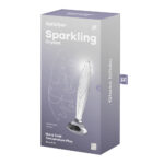 Satisfyer Sparkling Crystal - Clear Glass Butt Plug - Image 7