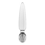 Satisfyer Triple Crystal 1 - Clear - Clear Glass 3-in-1 Butt Plug - Image 6