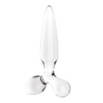 Satisfyer Triple Crystal 2 - Clear - Clear Glass 3-in-1 Butt Plug - Image 4
