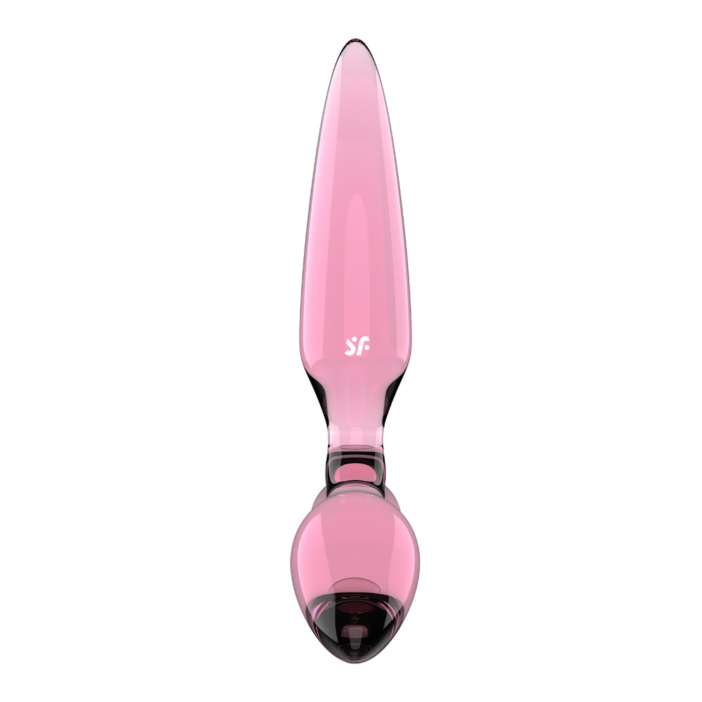 Satisfyer Triple Crystal 2 Glass Plug - Image 5