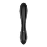 Satisfyer Dazzling Crystal 1 - Black - Black Glass Double Ended Dildo - Image 6