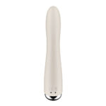Satisfyer Spinning Vibe 1 - Beige - Beige 17.8 cm USB Rechargeable Rotating Vibrator - Image 6