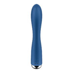 Satisfyer Spinning Rabbit 1 - Blue - Blue 20 cm USB Rechargeable Rotating Rabbit Vibrator - Image 6