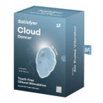 Satisfyer Cloud Dancer - Blue - Blue USB Rechargeable Vibrating Air Pulse Stimulator - Image 7