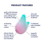 Satisfyer Mermaid Vibes - Mint/Pink