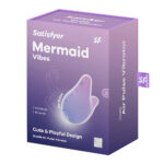 Satisfyer Mermaid Vibes - Violet/Pink - Violet/Pink USB Rechargeable Air Pulse Stimulator - Image 8