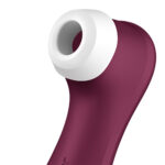 Satisfyer Pro 2 Generation 3 with App Control - Wine Red - Wine Red Touch-Free USB-C Rechargeable Clitoral Stimulator - Image 4