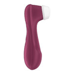 Satisfyer Pro 2 Generation 3 with App Control - Wine Red - Wine Red Touch-Free USB-C Rechargeable Clitoral Stimulator - Image 5