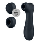 Satisfyer Pro 2 Generation 3 - Dark Grey - Dark Grey Touch-Free USB-C Rechargeable Clitoral Stimulator - Image 2