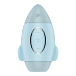 Satisfyer Mission Control - Blue - Blue USB Rechargeable Vibrating Air Pulse Stimulator - Image 3