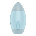 Satisfyer Mission Control - Blue - Blue USB Rechargeable Vibrating Air Pulse Stimulator - Image 4